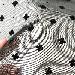 Beautiful Jacquard weave mesh fabric makeup bag material