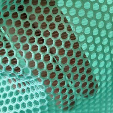1.5 m *50 yards Polyester Hexagon Makeup Bag Mesh Fabric