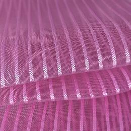 1.42 m *300 yards Polyester striped mesh fabric